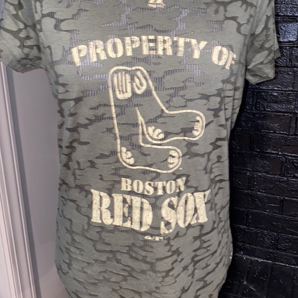 NWT Red Sox Burnout T Size XL - Picture 2 of 9